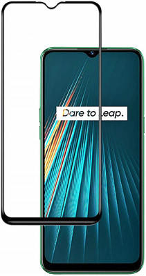 LIKEDESIGN Edge To Edge Tempered Glass for Realme 5i(Pack of 1)