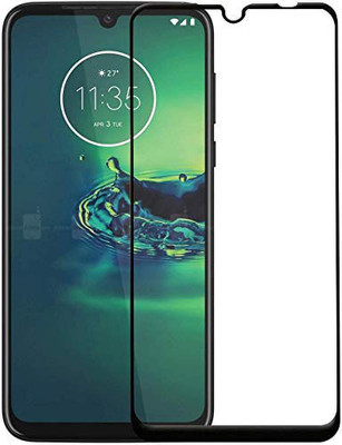 AKSHUD Edge To Edge Tempered Glass for Moto G8 Plus(Pack of 1)