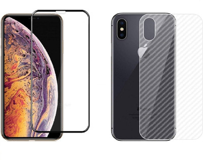 INCLU Front and Back Tempered Glass for Apple iPhone XS Max(Pack of 1)