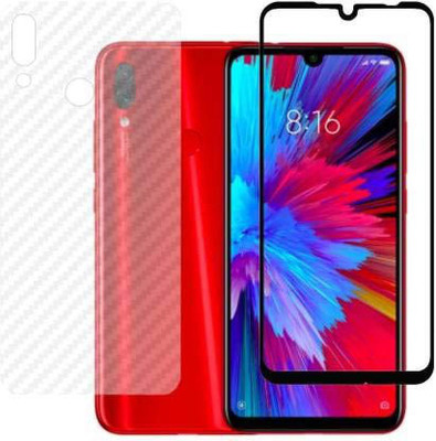 INCLU Front and Back Tempered Glass for Redmi Note 7S(Pack of 1)
