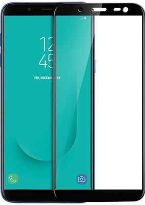 DMJHP Edge To Edge Tempered Glass for Samsung Galaxy J6(Pack of 1)