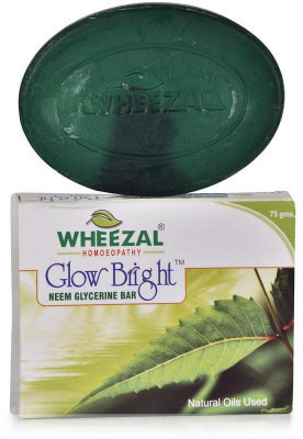 WHEEZAL Glow Bright Neem Bar Pack of 7(7 x 10.71 g)