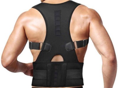 Jager-Smith Premium Magnetic Posture Corrector PC-101 Back Support(Black)