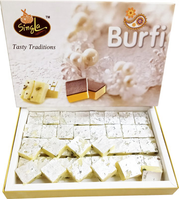 Singla Pista Khoya Burfi 1kg Box(1 kg)
