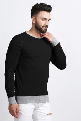 Roden Full Sleeve Solid Men Sweatshirt