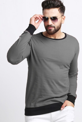 Roden Full Sleeve Solid Men Sweatshirt
