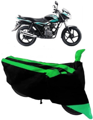 AutoRash Two Wheeler Cover for Bajaj(Discover 100 DTS-i, Green)