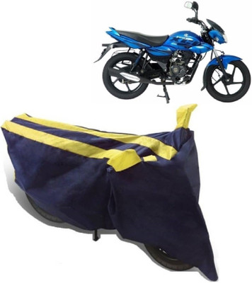 AutoKick Two Wheeler Cover for Bajaj(XCD 125cc, Yellow)