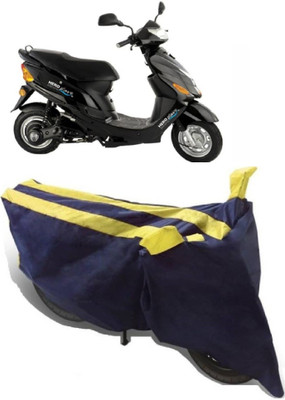 Elegance Two Wheeler Cover for Hero(Electric Zippy, Yellow, Black)