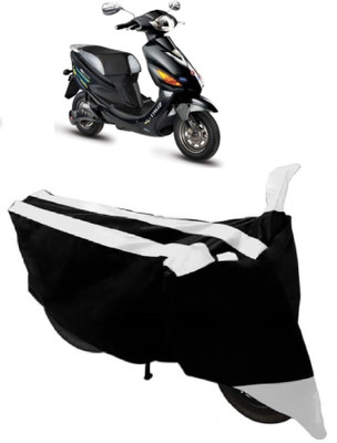 Elegance Two Wheeler Cover for Hero(Electric Cruz, White)