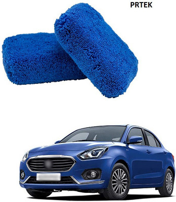 PRTEK Microfiber Vehicle Washing  Cloth(Pack Of 2)