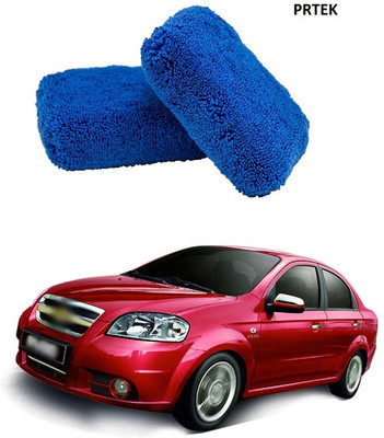 PRTEK Microfiber Vehicle Washing  Cloth(Pack Of 2)