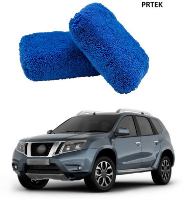 PRTEK Microfiber Vehicle Washing  Cloth(Pack Of 2)