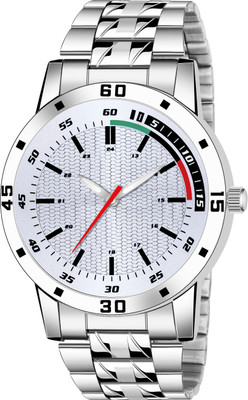 KINGLAND Csamon_08_White Designer Fashion Wrist Analog Watch  - For Men