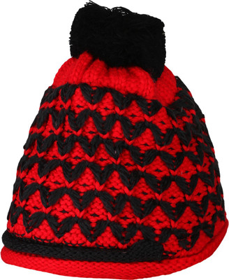 ZACHARIAS Self Design Beanie Cap