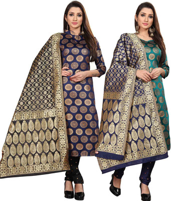 Kashvi Jacquard Self Design Salwar Suit Material