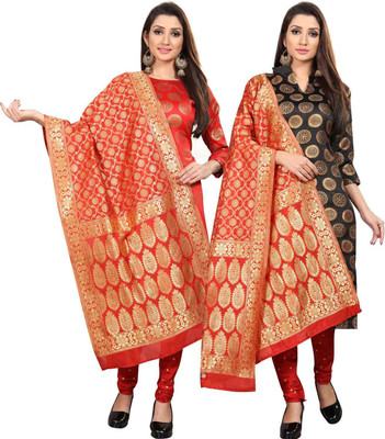 Kashvi Jacquard Printed Salwar Suit Material