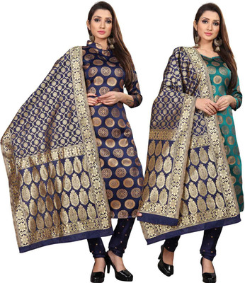 Kashvi Jacquard Self Design Salwar Suit Material