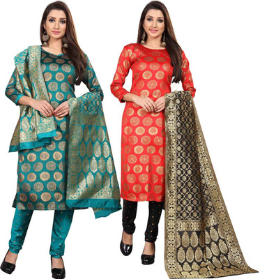 Kashvi Jacquard Self Design Salwar Suit Material