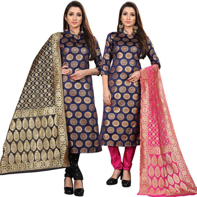 Kashvi Jacquard Self Design Salwar Suit Material
