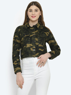 KOTTY Full Sleeve Solid Women Denim Jacket