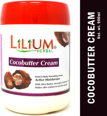 LILIUM Cocobutter Cream For Active Moisturizer(900 ml)