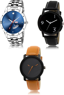 REMIXON New latest Designer Combo of 3 Analog Watch  - For Men