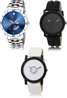 FERRIZZO New latest Designer Combo of 3 Analog Watch  - For Men