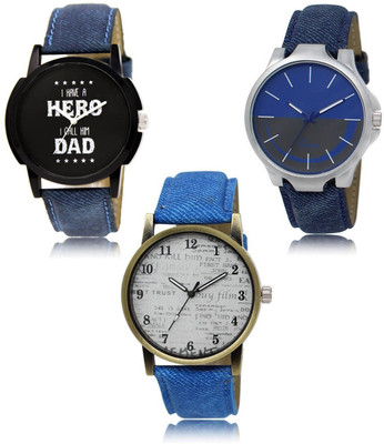 FERRIZZO New latest Designer Combo of 3 Analog Watch  - For Men