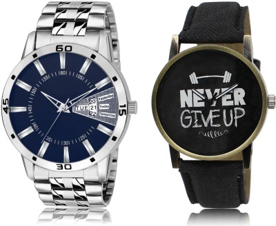 SWIFFIN New Latest Designer Combo of 2 Analog Watch  - For Men