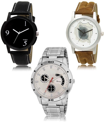 FERRIZZO New latest Designer Combo of 3 Analog Watch  - For Men