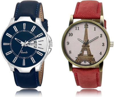 REMIXON New Latest Designer Combo of 2 Analog Watch  - For Men & Women
