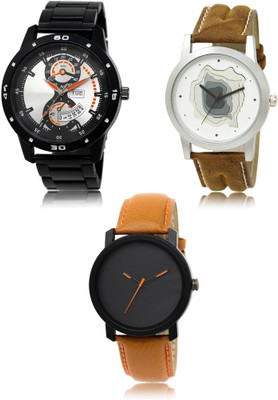 REMIXON New latest Designer Combo of 3 Analog Watch  - For Men