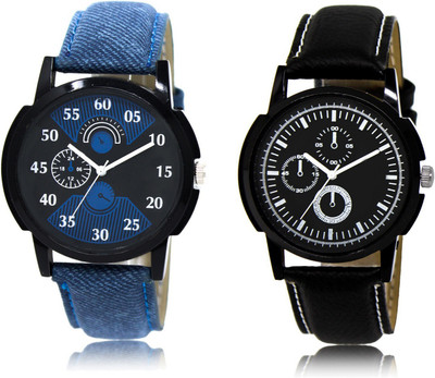 FERRIZZO New Latest Designer Combo of 2 Analog Watch  - For Men