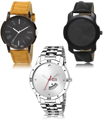 FERRIZZO New latest Designer Combo of 3 Analog Watch  - For Men