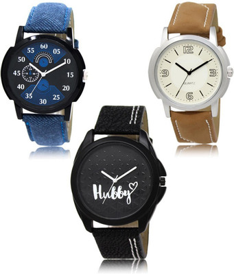 FERRIZZO New latest Designer Combo of 3 Analog Watch  - For Men