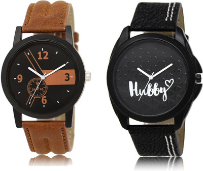 FERRIZZO New Latest Designer Combo of 2 Analog Watch  - For Men