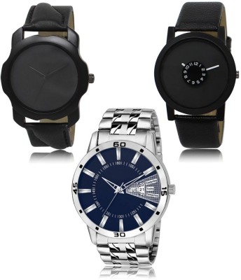 SWIFFIN New latest Designer Combo of 3 Analog Watch  - For Men