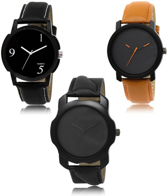 SWIFFIN New latest Designer Combo of 3 Analog Watch  - For Men