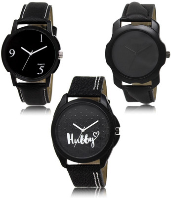 SWIFFIN New latest Designer Combo of 3 Analog Watch  - For Men