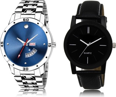 SWIFFIN New Latest Designer Combo of 2 Analog Watch  - For Men