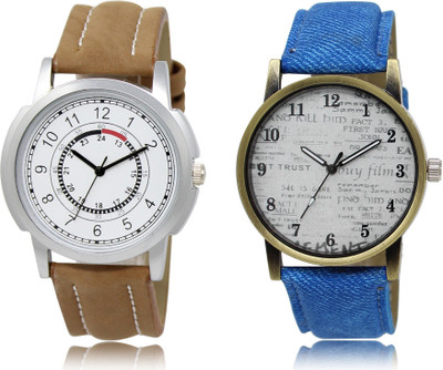 REMIXON New Latest Designer Combo of 2 Analog Watch  - For Men