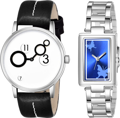 SPLAZOS Analog Premium Quality Best Set Of Two Analog Watch  - For Couple