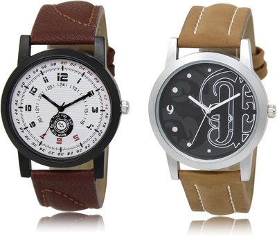 FERRIZZO New Latest Designer Combo of 2 Analog Watch  - For Men