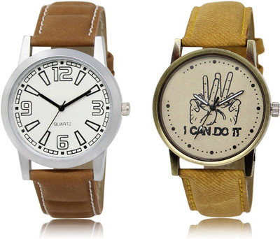 REMIXON New Latest Designer Combo of 2 Analog Watch  - For Men