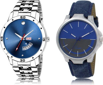FERRIZZO New Latest Designer Combo of 2 Analog Watch  - For Men