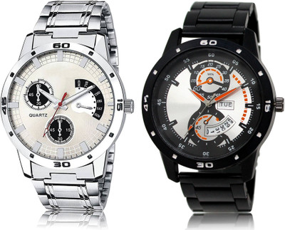 FERRIZZO New Latest Designer Combo of 2 Analog Watch  - For Men