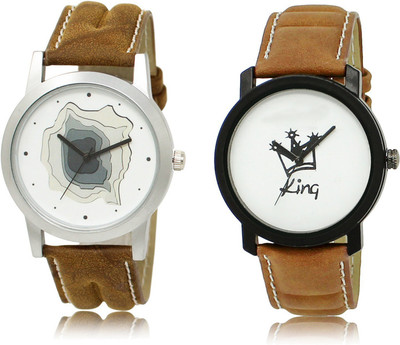 SWIFFIN New Latest Designer Combo of 2 Analog Watch  - For Men