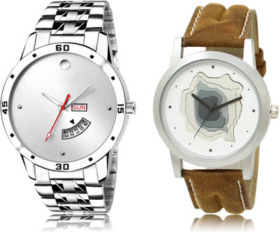 FERRIZZO New Latest Designer Combo of 2 Analog Watch  - For Men