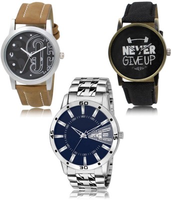 FERRIZZO New latest Designer Combo of 3 Analog Watch  - For Men